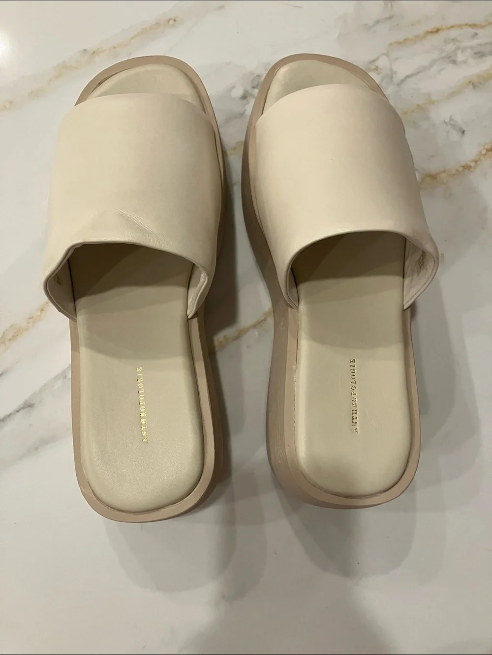 Anthropologie chunky platform